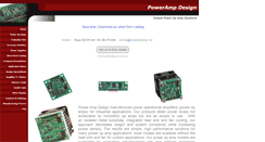 Desktop Screenshot of powerampdesign.net